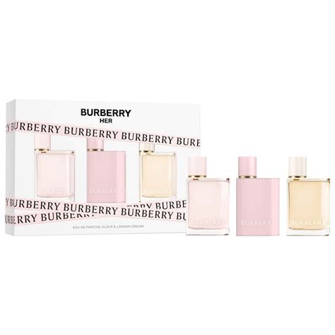 burberry her mini trio|Burberry mini her perfume.